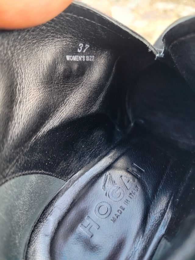 Stivaletti Hogan neri 37 - Pelle