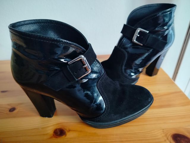 Stivaletti Hogan neri 37 - Pelle