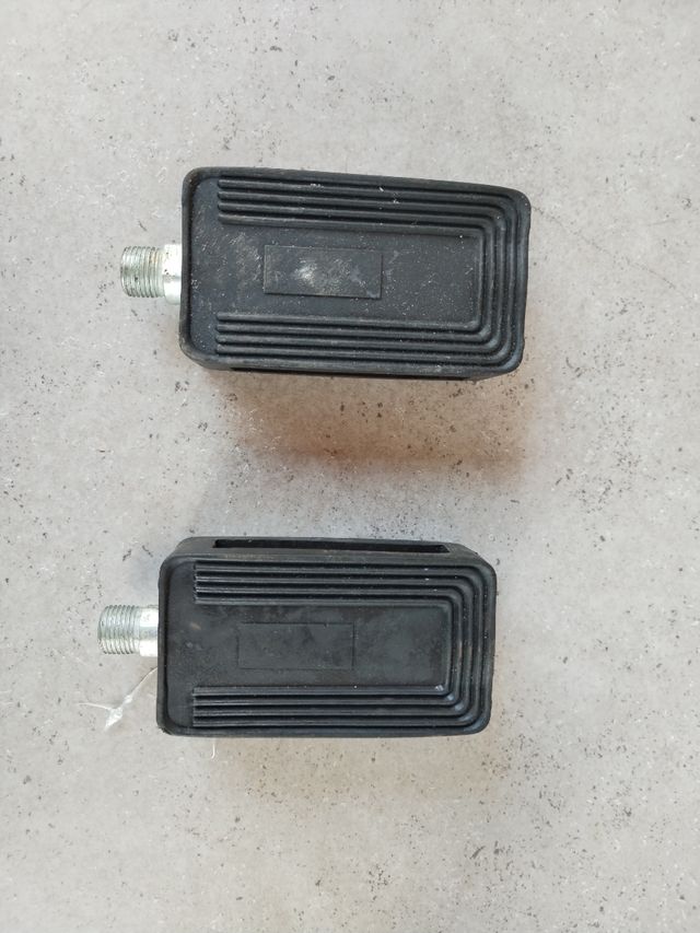 Pedali bici /motorino vintage - neri