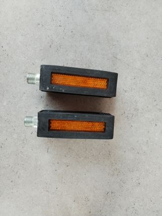 Pedali bici /motorino vintage - neri