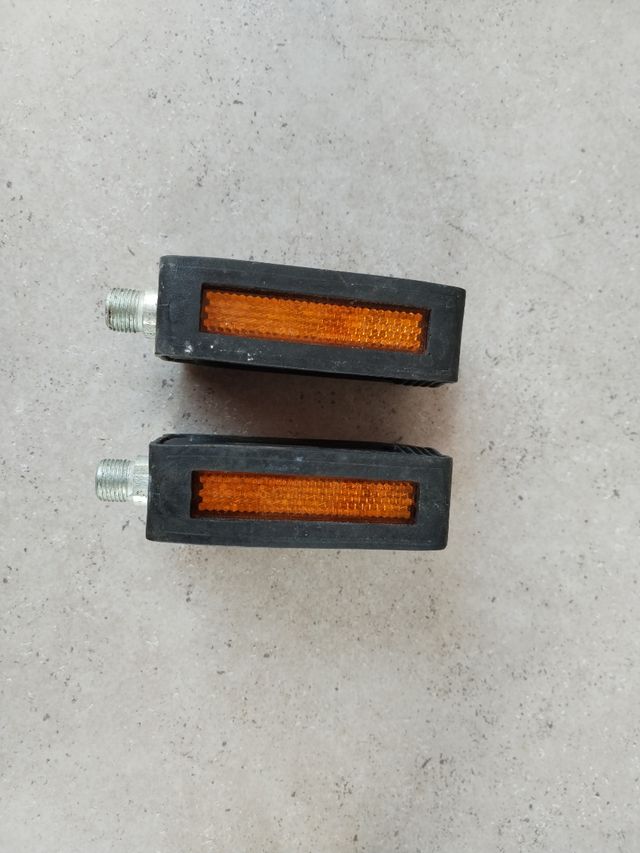 Pedali bici /motorino vintage - neri