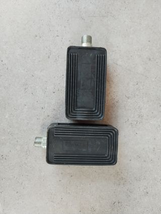 Pedali bici /motorino vintage - neri