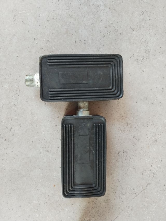 Pedali bici /motorino vintage - neri