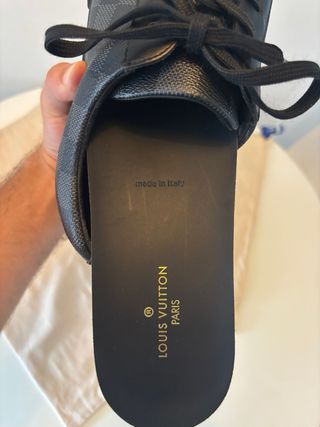 Louis Vuitton Match Up Damier Negro sneakers size 