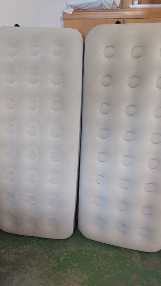 Tienda Quechua 2 Segundos, 2 colchones y protector