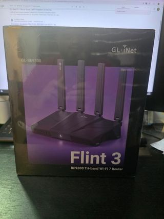 GL.iNet Flint 3 - Router Wifi 7