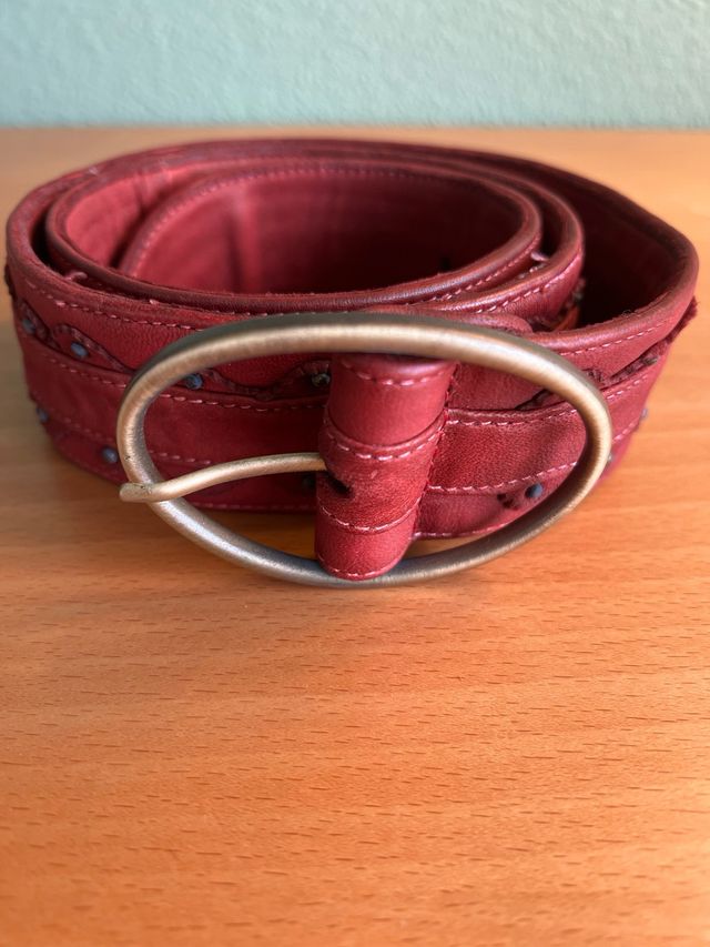 Cinturón Claudio Orciani Rojo