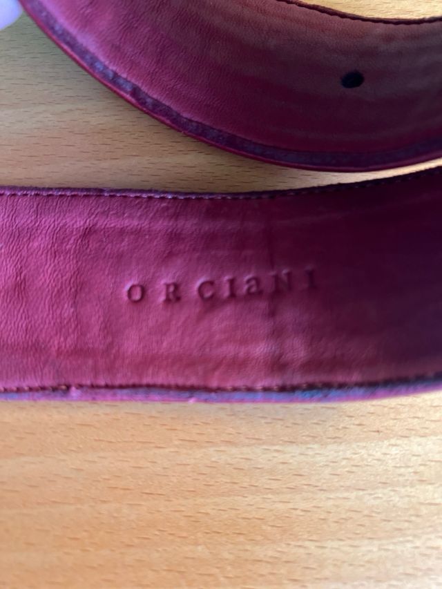 Cinturón Claudio Orciani Rojo