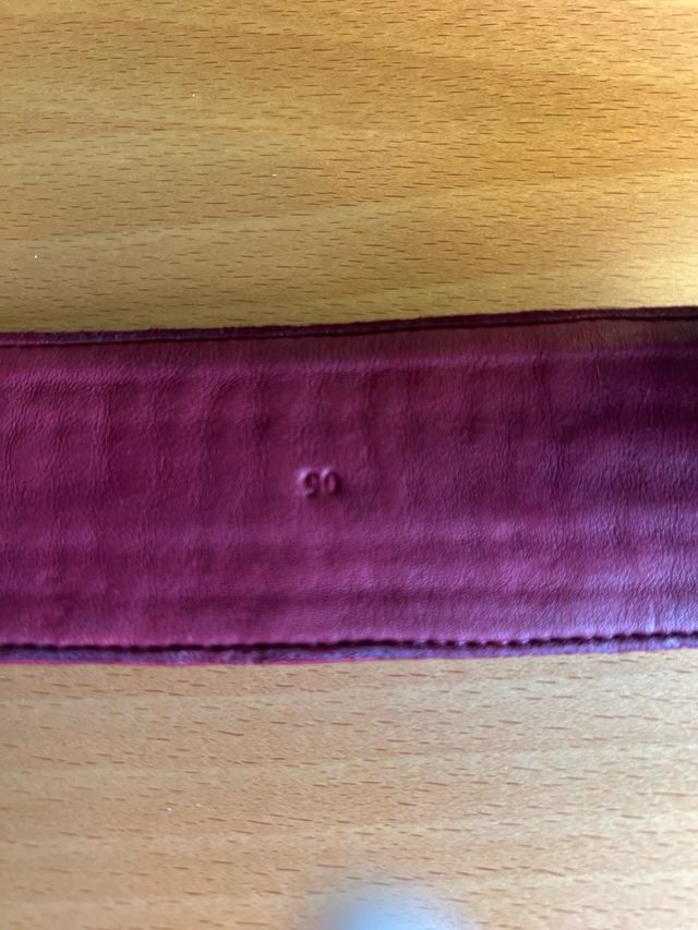 Cinturón Claudio Orciani Rojo