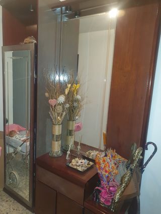 Recibidor madera | Espejo