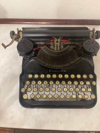 Máquina escribir Corona Antigua