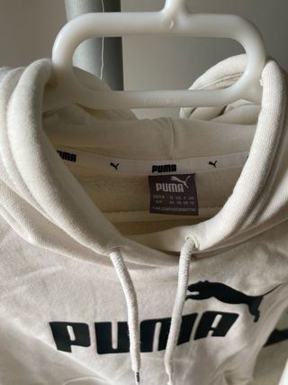 Sudadera Puma blanca