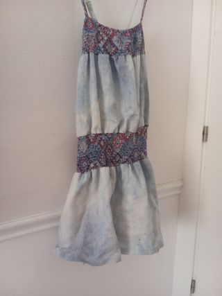 Mono pantalón niña 12 años 

tejano - Azul, multic