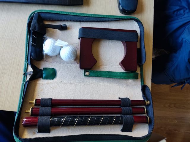 Estuche Golf Boomerang Nuevo practica oficina