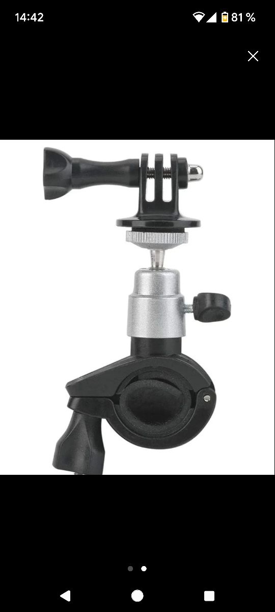 Soporte Bicicleta Cámara Acción