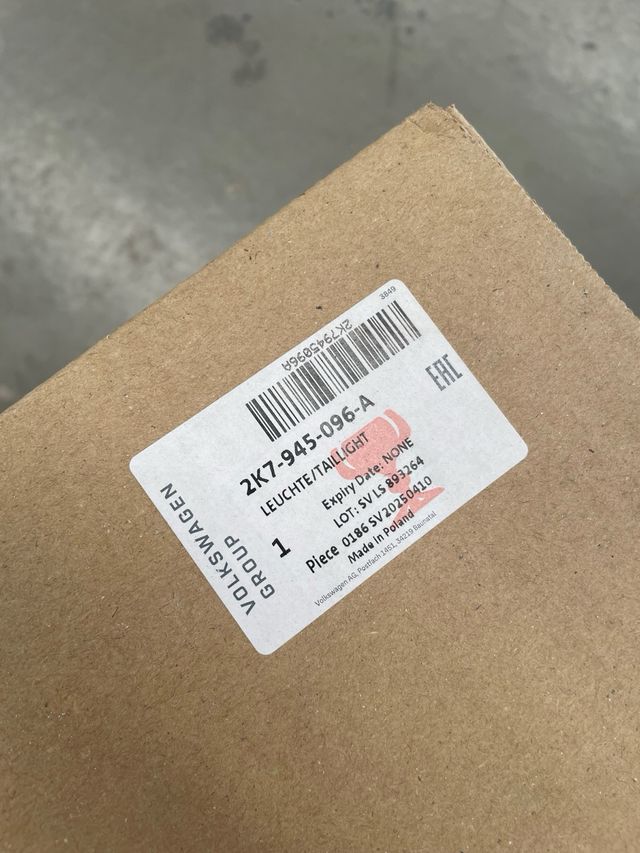 Piloto trasero VW CADDY