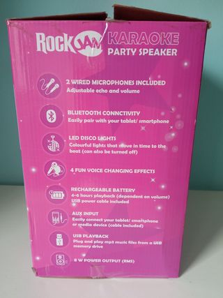 Karaoke Portátil Rock Jam