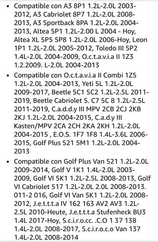 Discos freno nuevos Seat altea y grupo vag