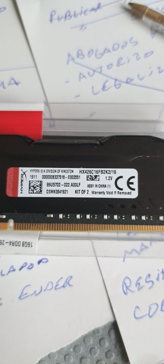 HyperX Fury DDR4 16GB - RAM
