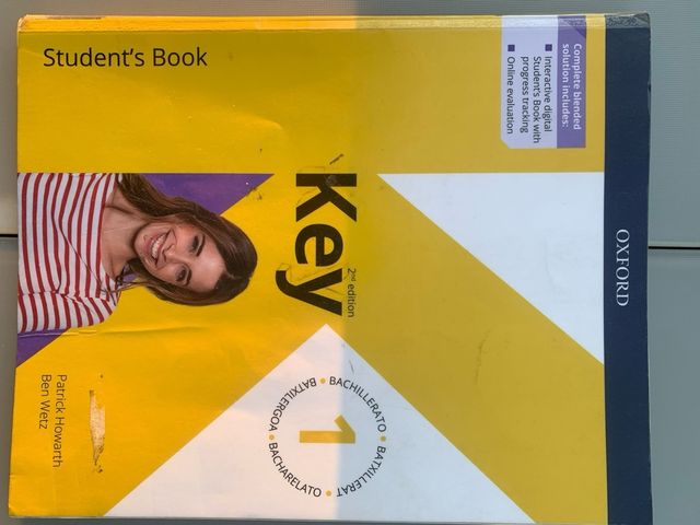 Libro ingles 1er Bachillerato