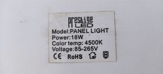 2 Painéis LED embutir