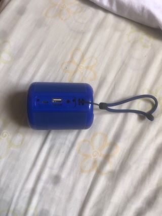 Altavoz Bluetooth Portátil Azul