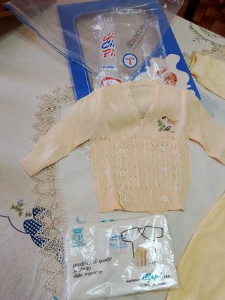 Completo neonata anni '80 vintage