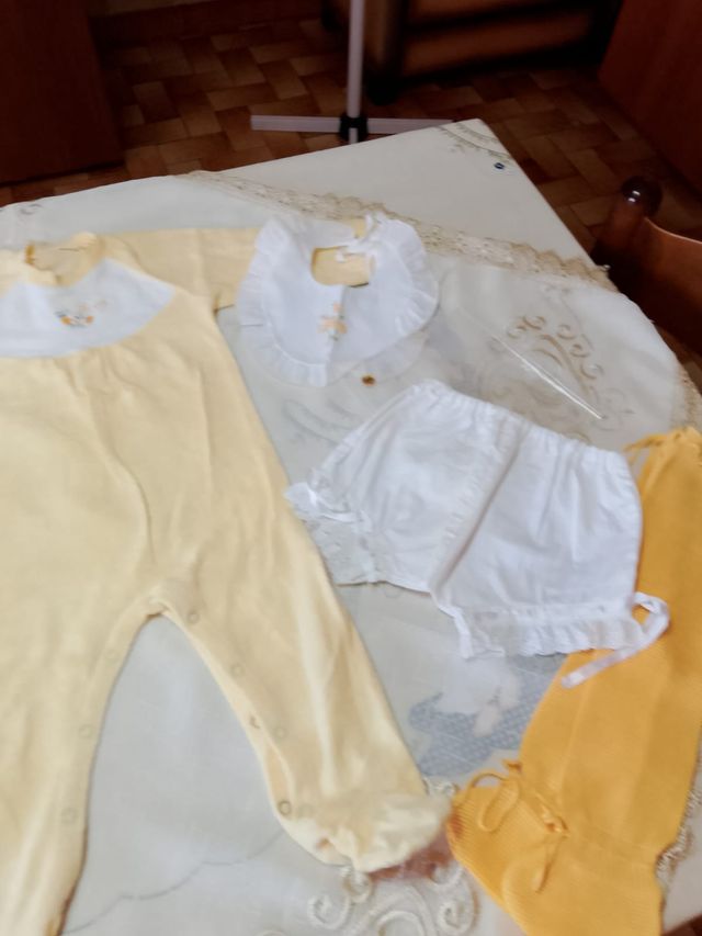 Completo neonata anni '80 vintage