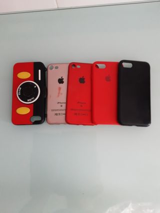 Fundas iPhone 8 - 4 unidades