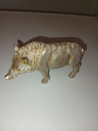 Coppia Statuette Cinghiali