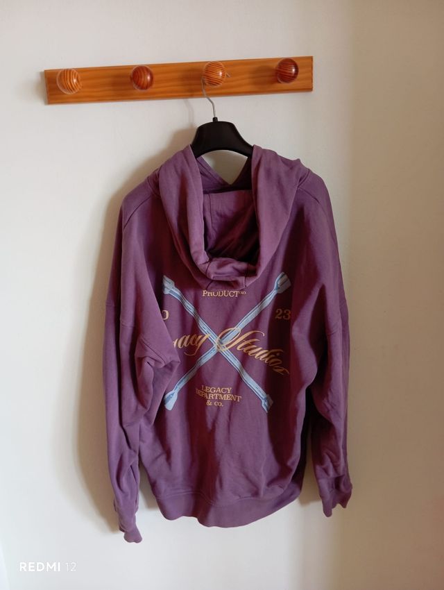 Sudadera Legacy Studios morada - Talla L