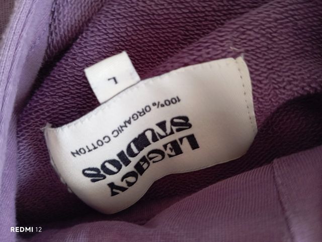 Sudadera Legacy Studios morada - Talla L