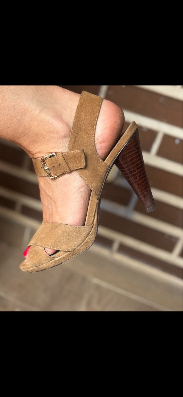 Sandalias Farrutx ante marrón 38.5