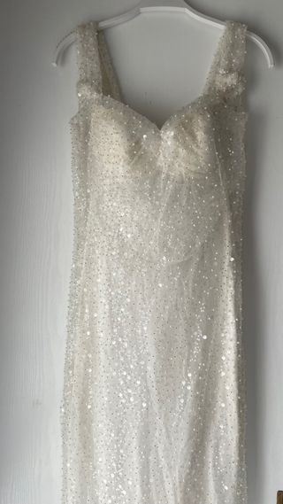Vestido fiesta boda blanco