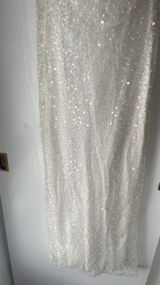 Vestido fiesta boda blanco