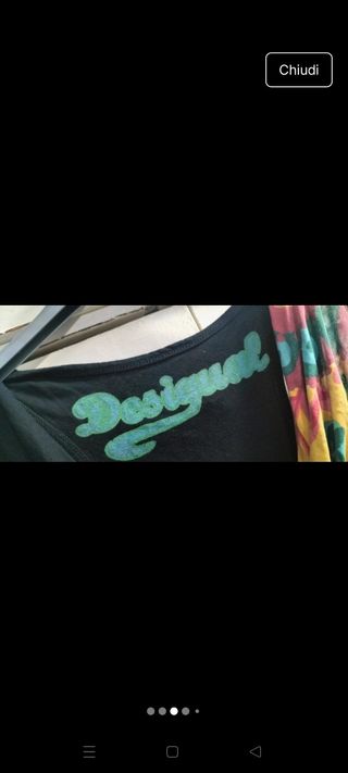 Top Desigual multicolor floreale