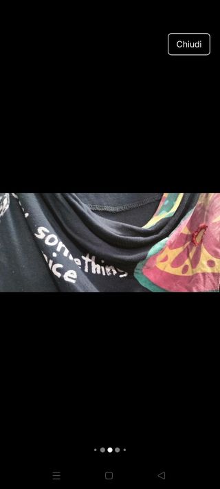 Top Desigual multicolor floreale