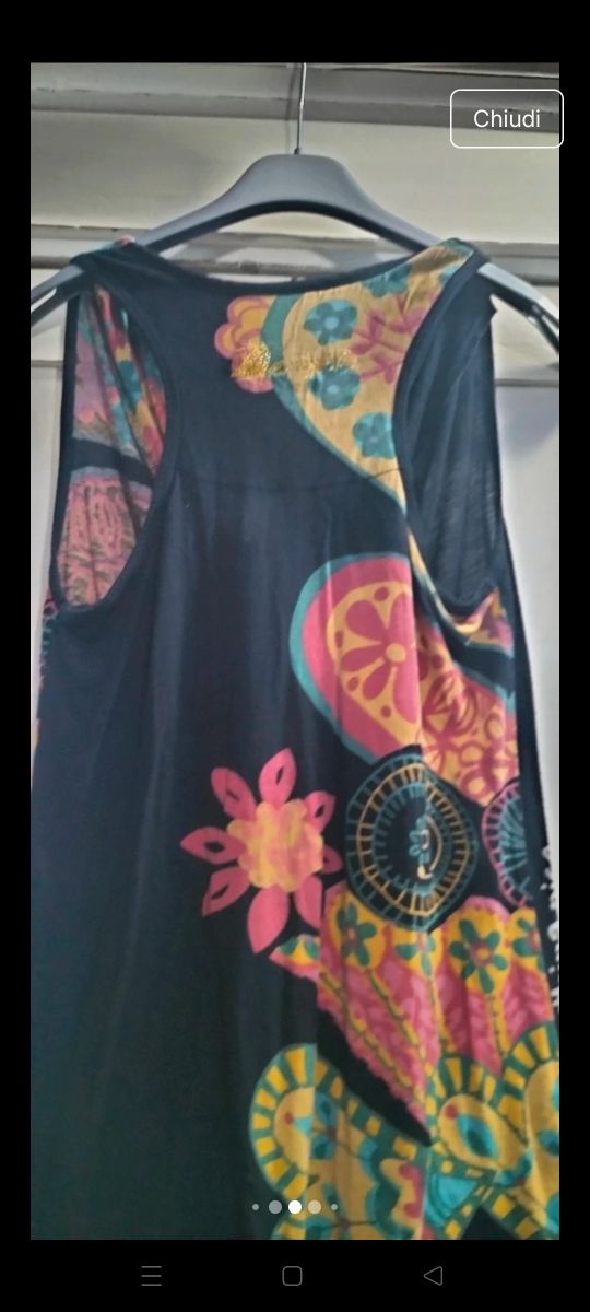 Top Desigual multicolor floreale