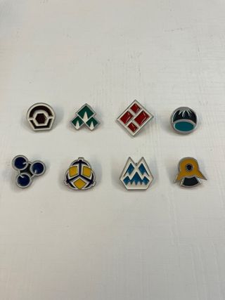 Medallas Pokémon de Sinnoh (versión plata)
