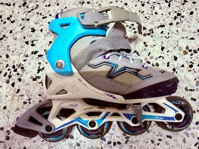 Patines Oxelo niña + protecciones