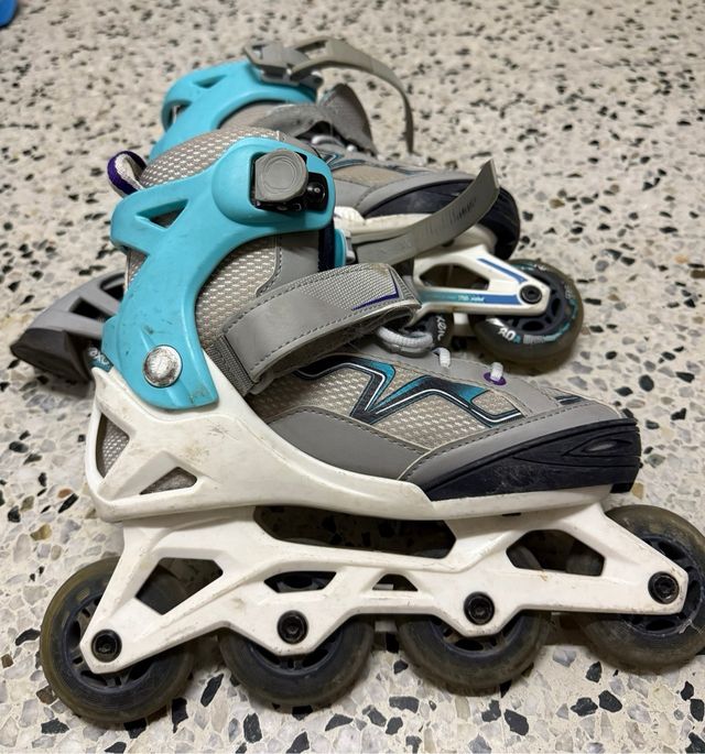 Patines Oxelo niña + protecciones
