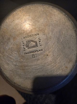 Pentolino acciaio vintage