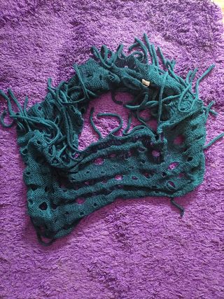 Pañuelo Talla única tejido a crochet