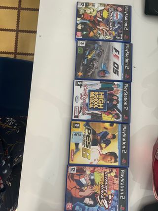 PS2 (PlayStation 2): 5 juegos
