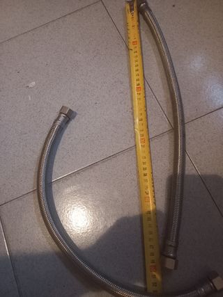 Flexibles latón para agua 2ctms