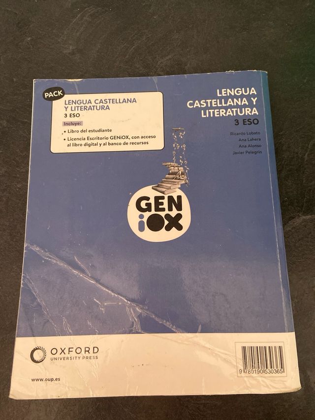 Lengua Castellana y Literatura 3º ESO. Libro de...