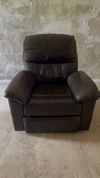 tresillo de piel