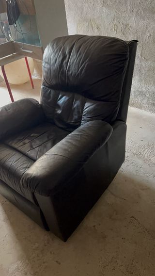 tresillo de piel