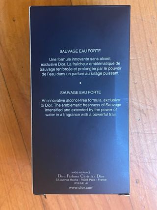 Dior Sauvage Eau Forte - 100ml