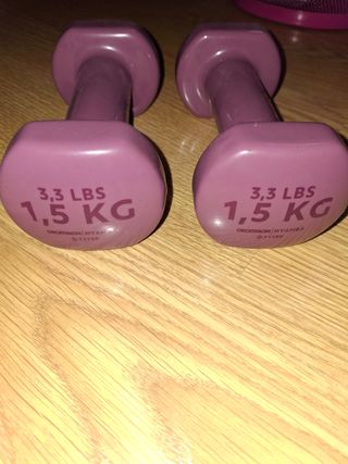 Pesas 1,5kg 